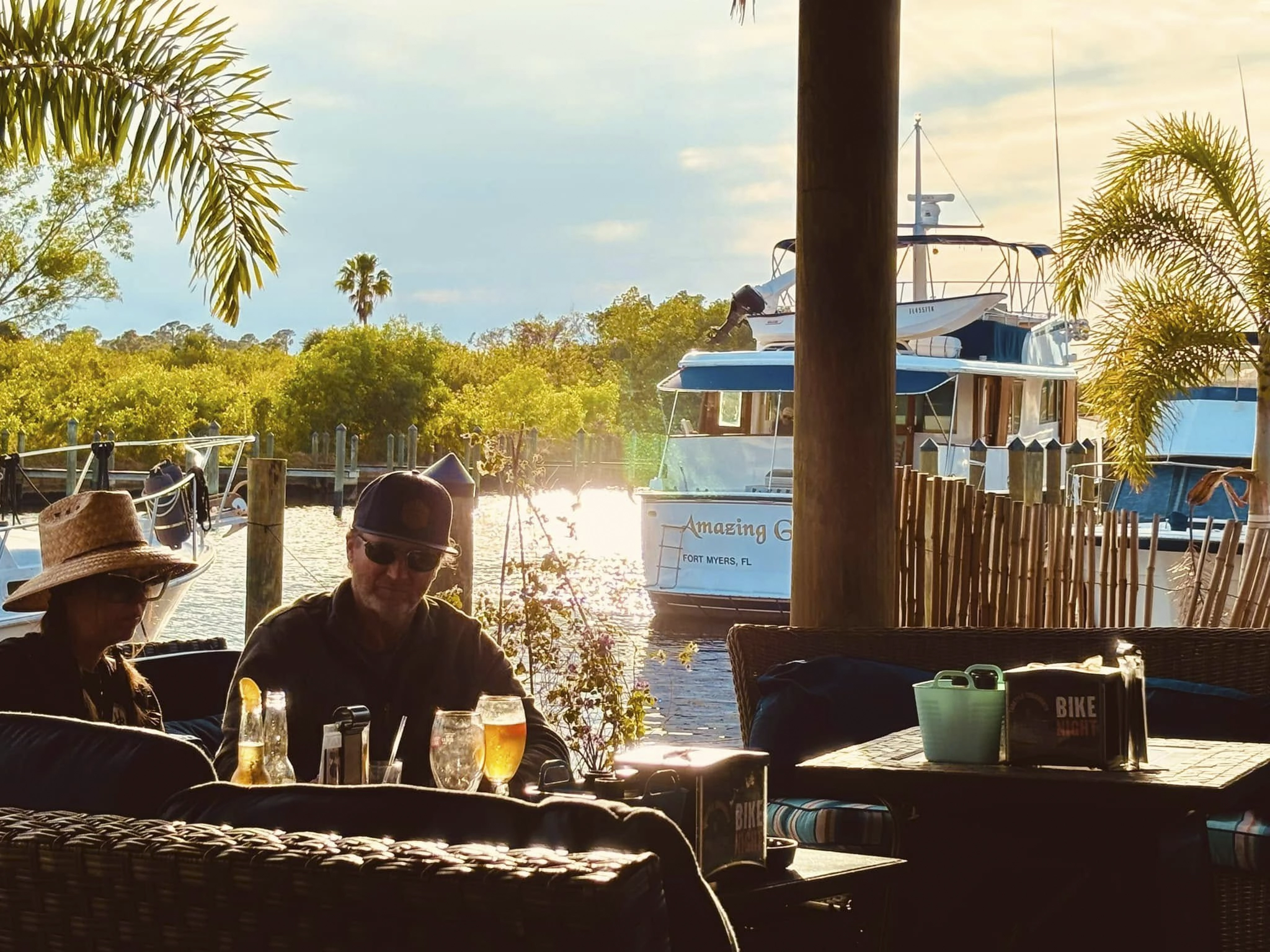 The perfect place for sunset dinner and drinks